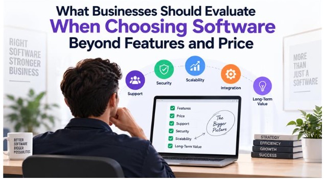 What Businesses Should Evaluate When Choosing Software Beyond Features and Price