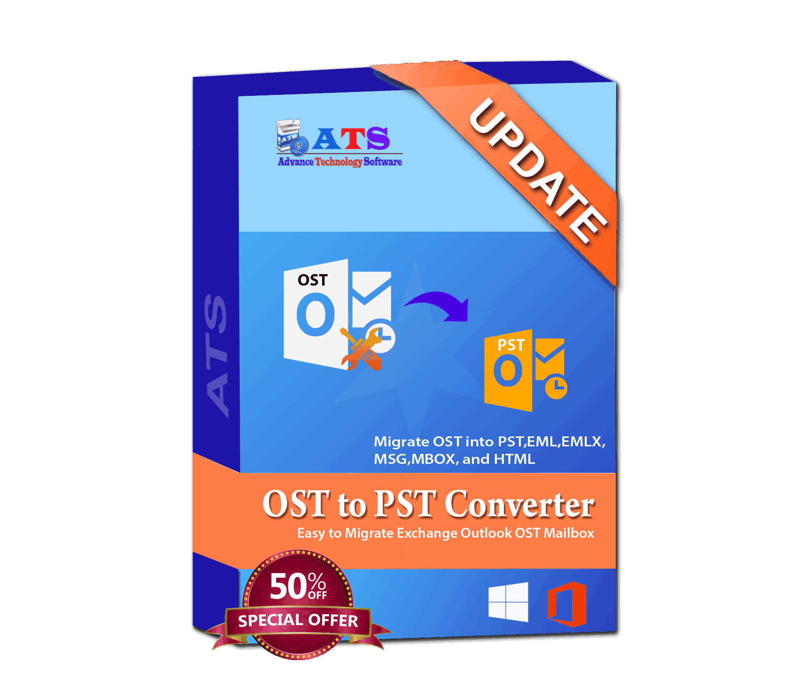 ATS OST to PST Converter